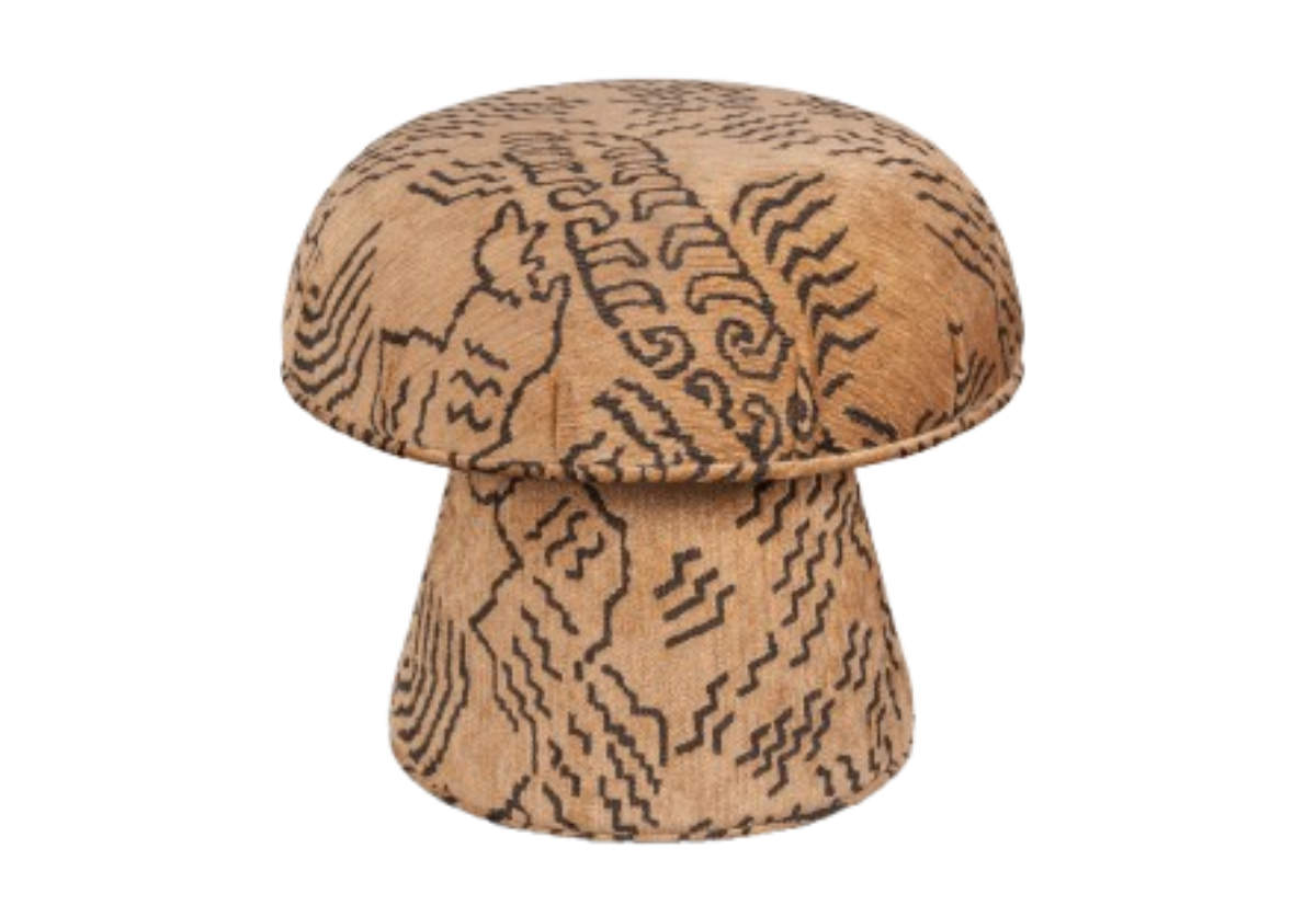 MUSHROOM OTTOMAN | Tiger