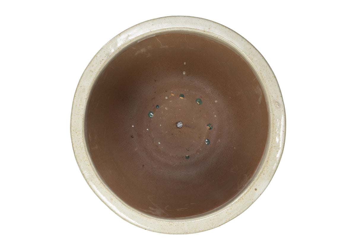 WHITE CERAMIC PLANTER | Set of 3 | Hand Glazed Vanilla Bean