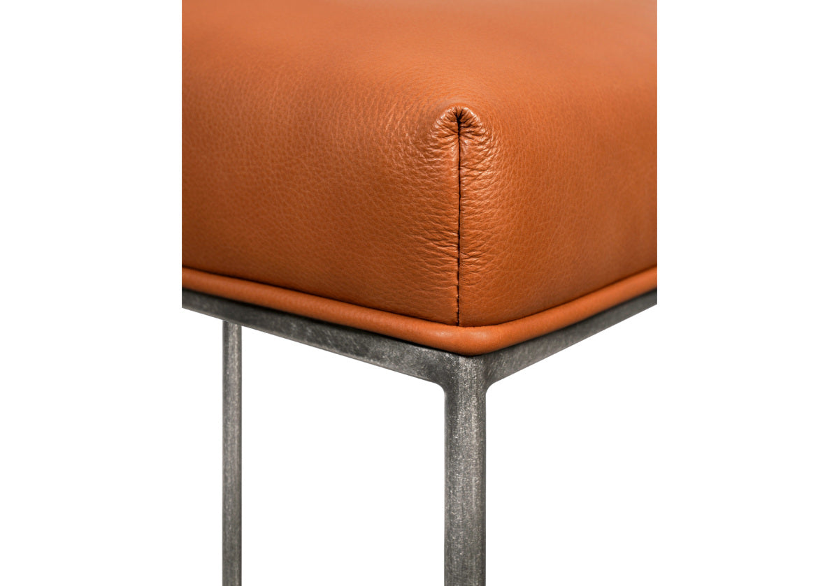 YVETTE CHAIR | Terra Leather & Tweed