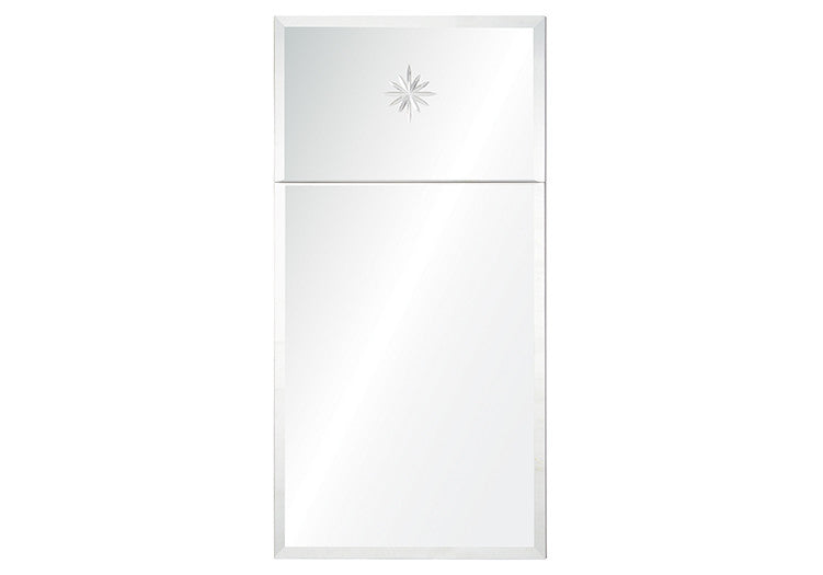 ETCHED STAR MIRROR