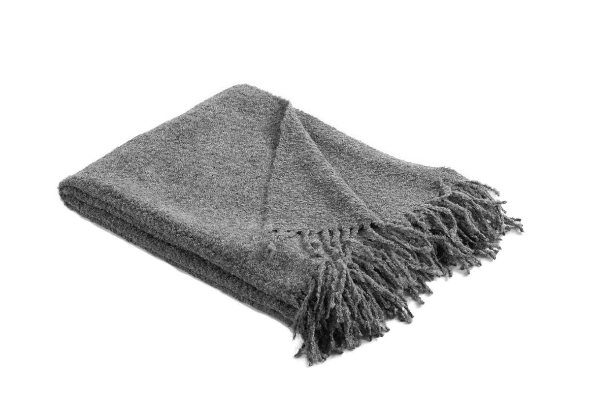 BABY ALPACA BOUCLE THROW