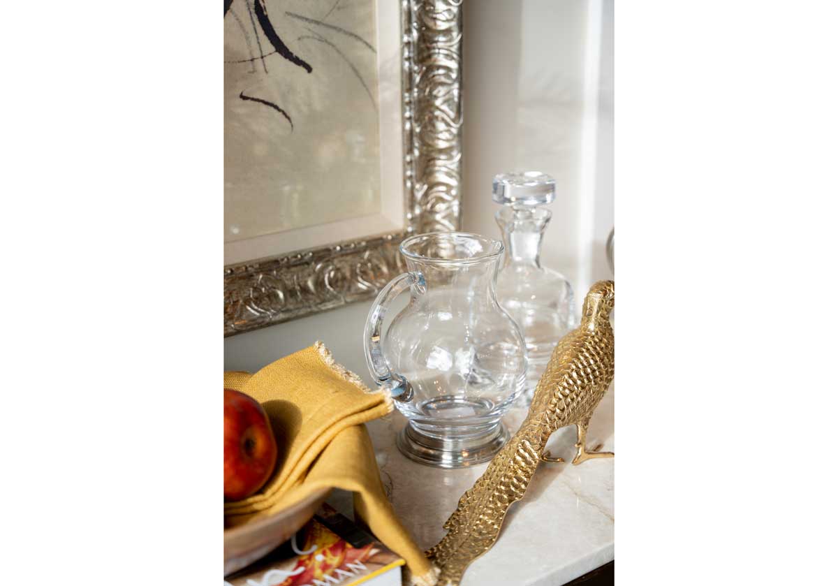 GLASS PITCHER