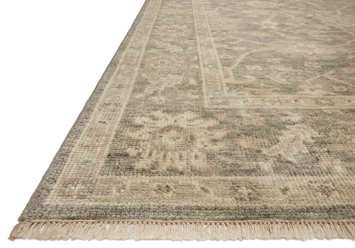 HELENA RUG | Silver & Ivory