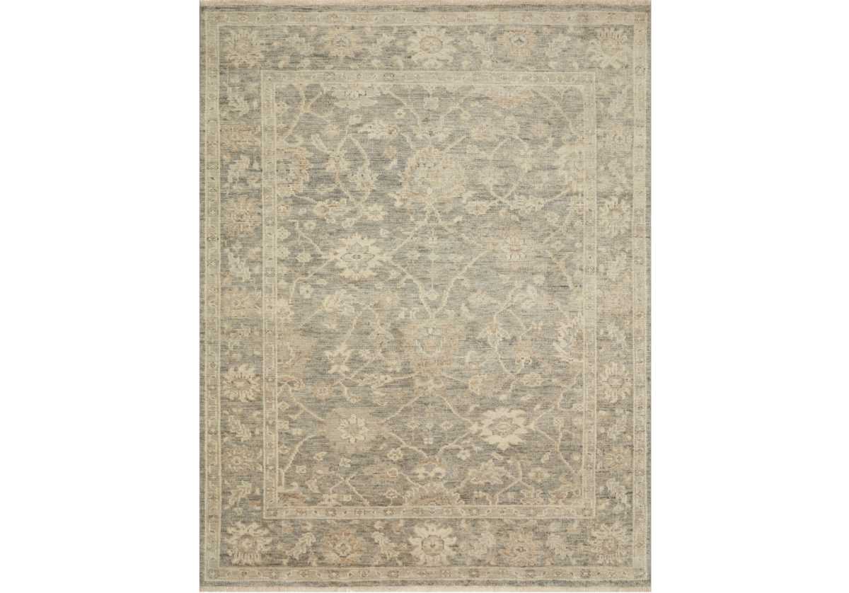 HELENA RUG | Silver & Ivory