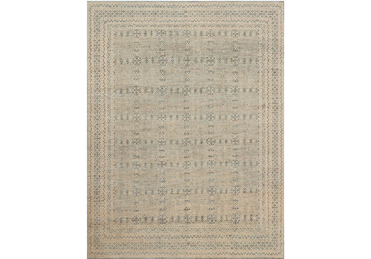 ORIGIN RUG | Blue & Natural