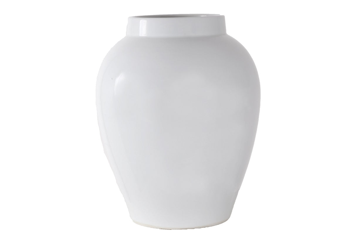 LARGE VASE | White
