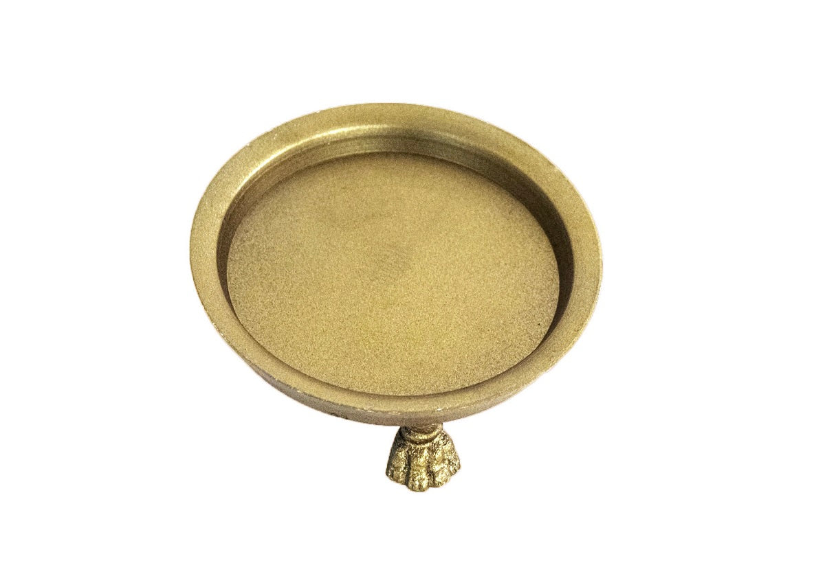 ROUND CLAWFOOT DISH