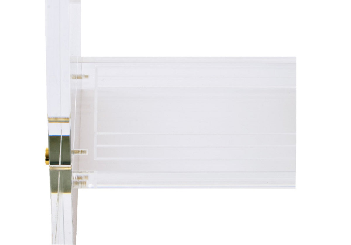 ODETTE STOOL | Lucite