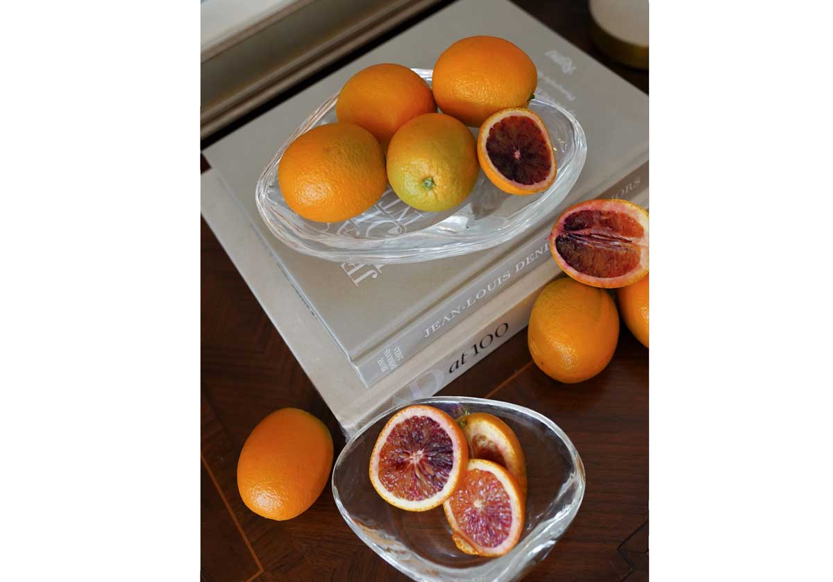 YIN YANG CRYSTAL DISHES