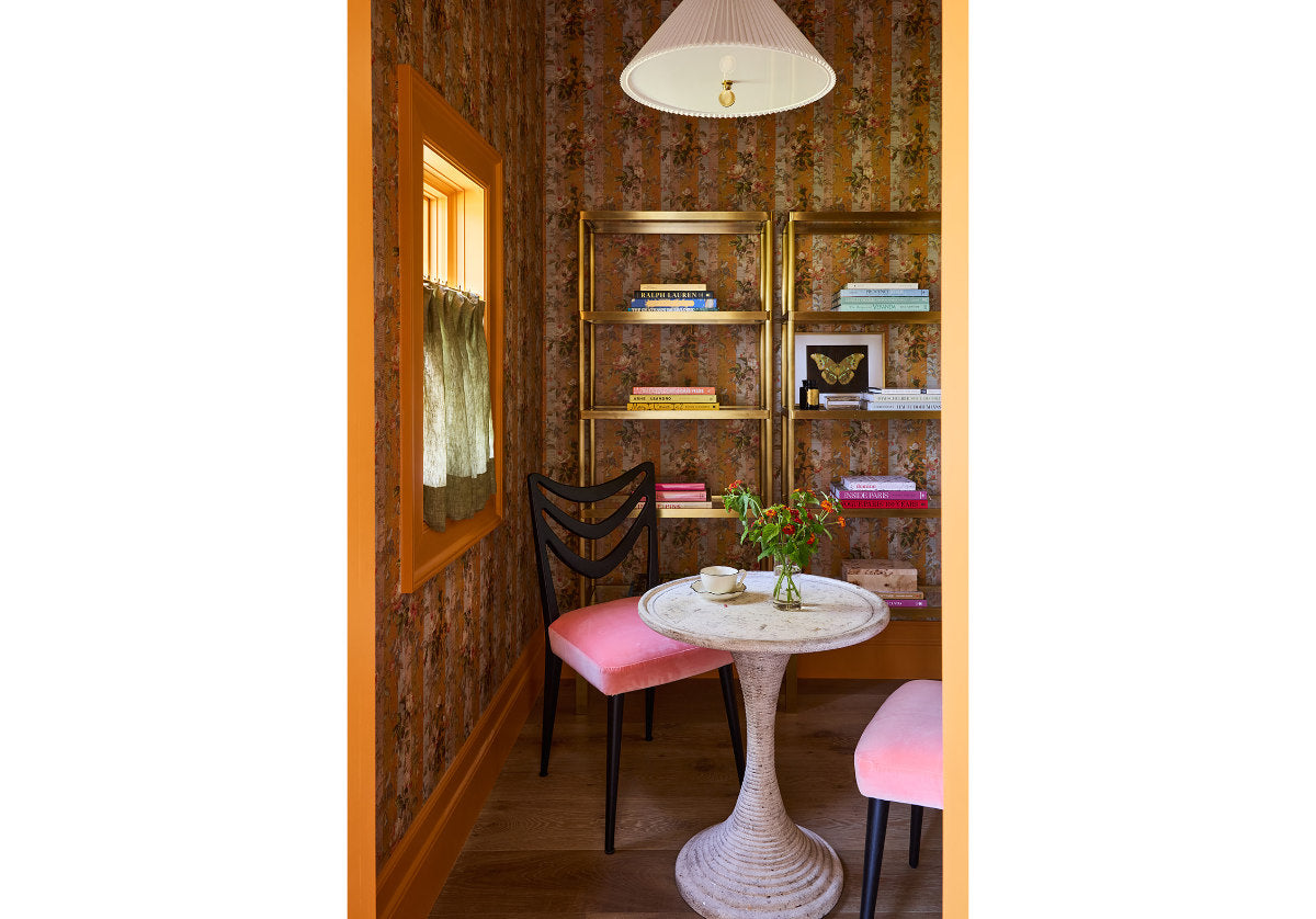 TALL BEATRICE BRASS ETAGERE