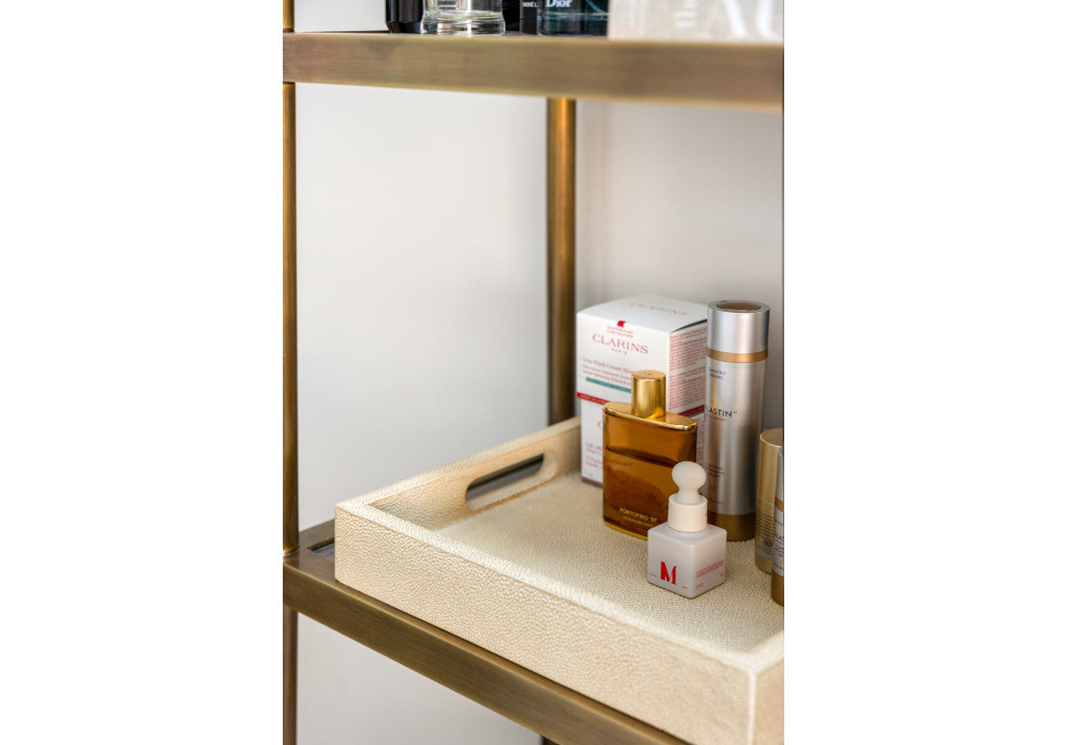 SHAGREEN LACQUERED TRAY