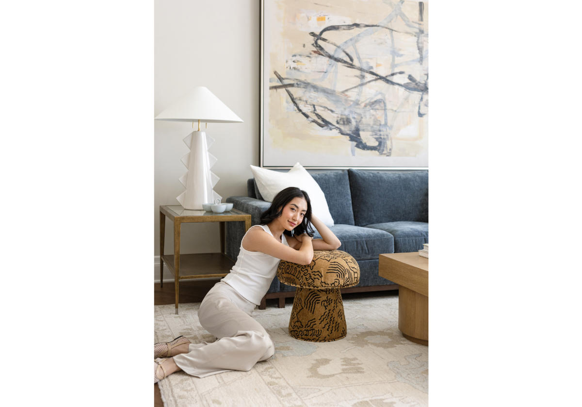 MUSHROOM OTTOMAN | Tiger