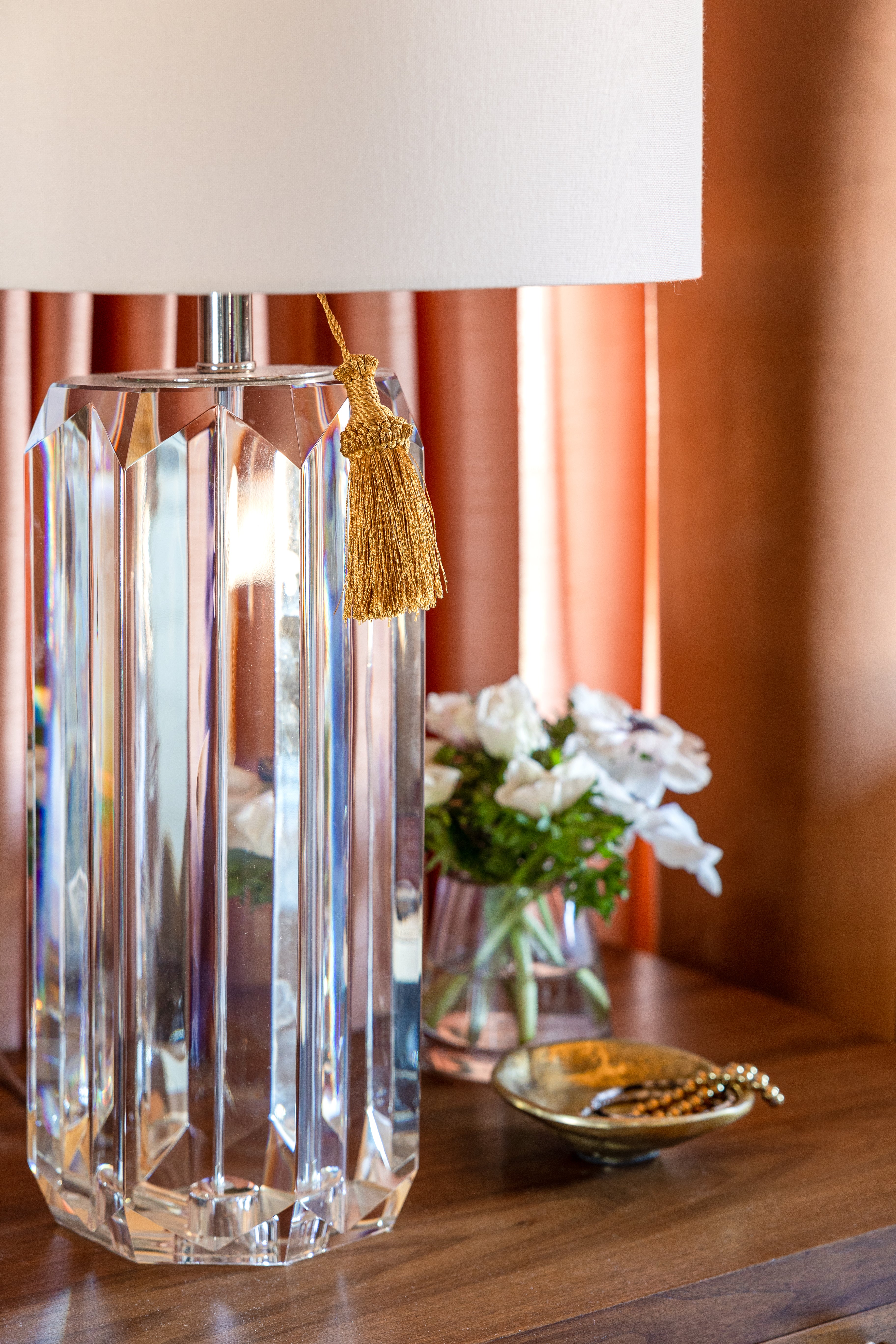 FRANCES CRYSTAL TABLE LAMP