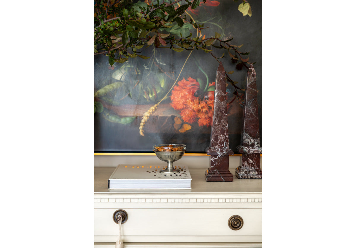 MARBLE OBELISK | Rosso Levanto