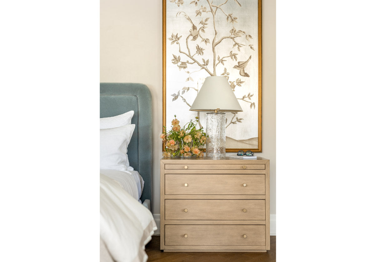 BROOKLYN NIGHTSTAND | Bleached Walnut