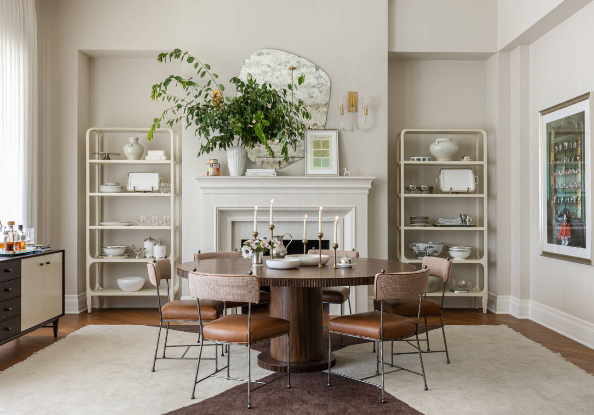 YVETTE CHAIR | Terra Leather & Tweed