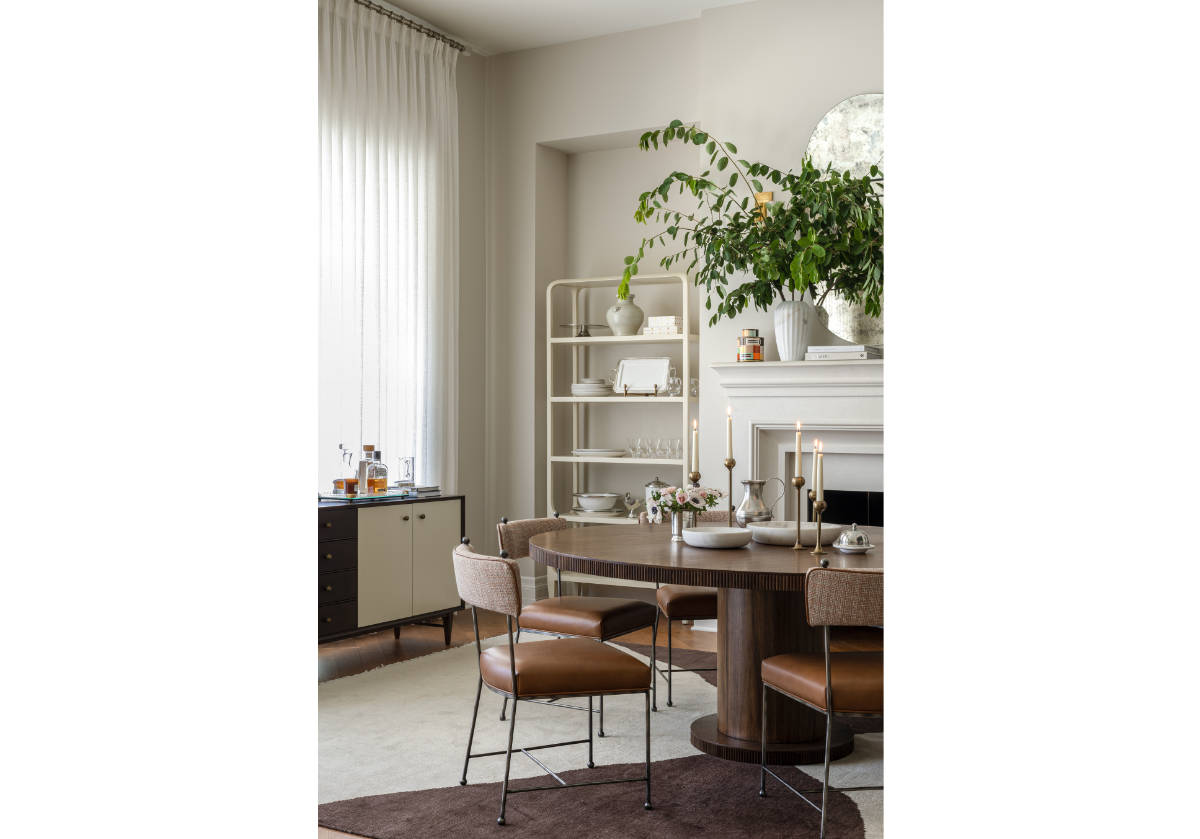 JAMES DINING TABLE | Dark Walnut