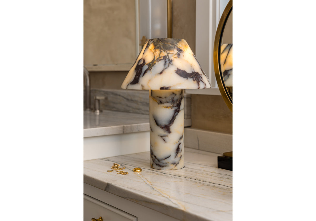 ATHENA LAMP | Calacatta Viola