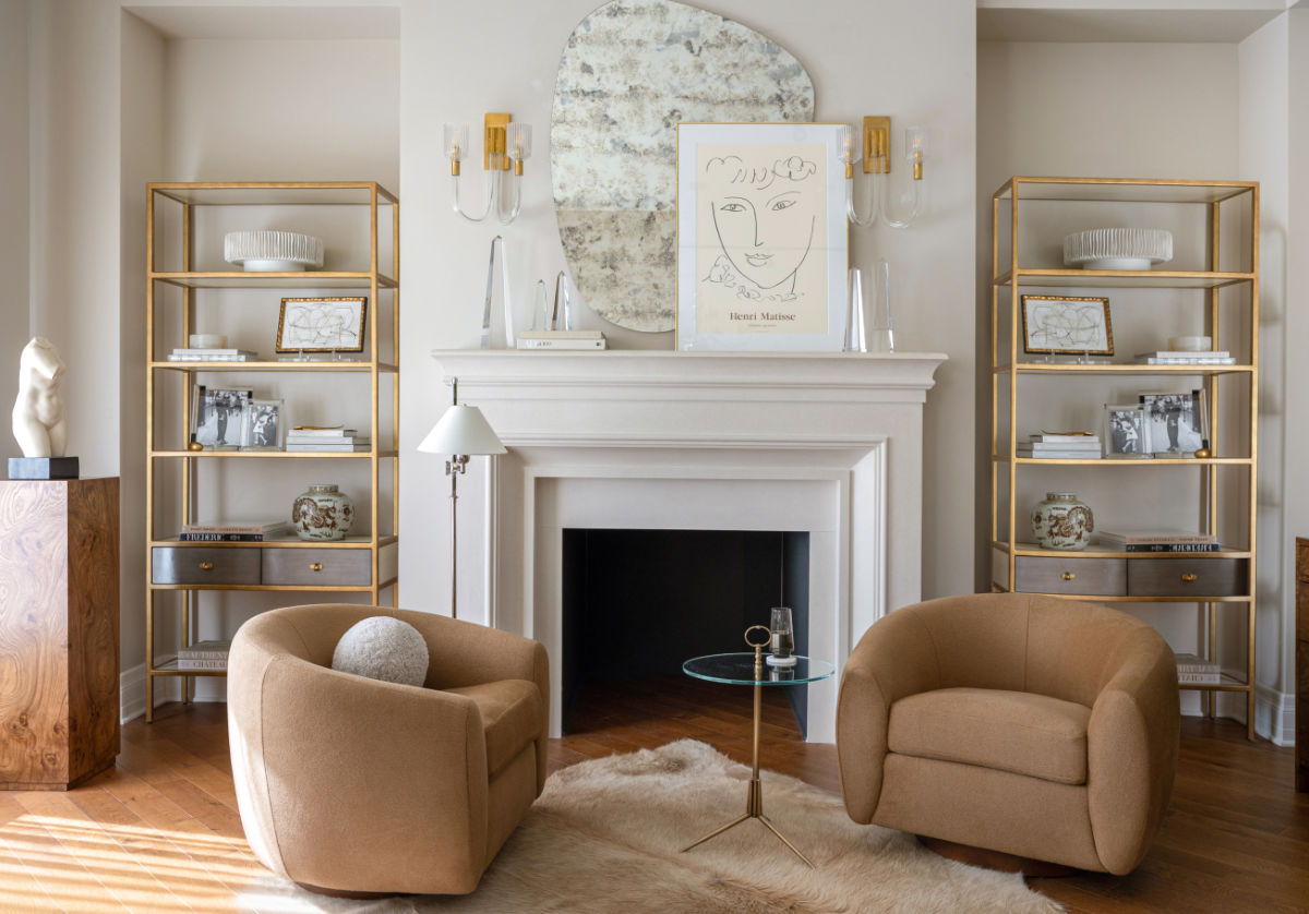 COCOON SWIVEL CHAIR | Alpaca Wool Blend in Camel