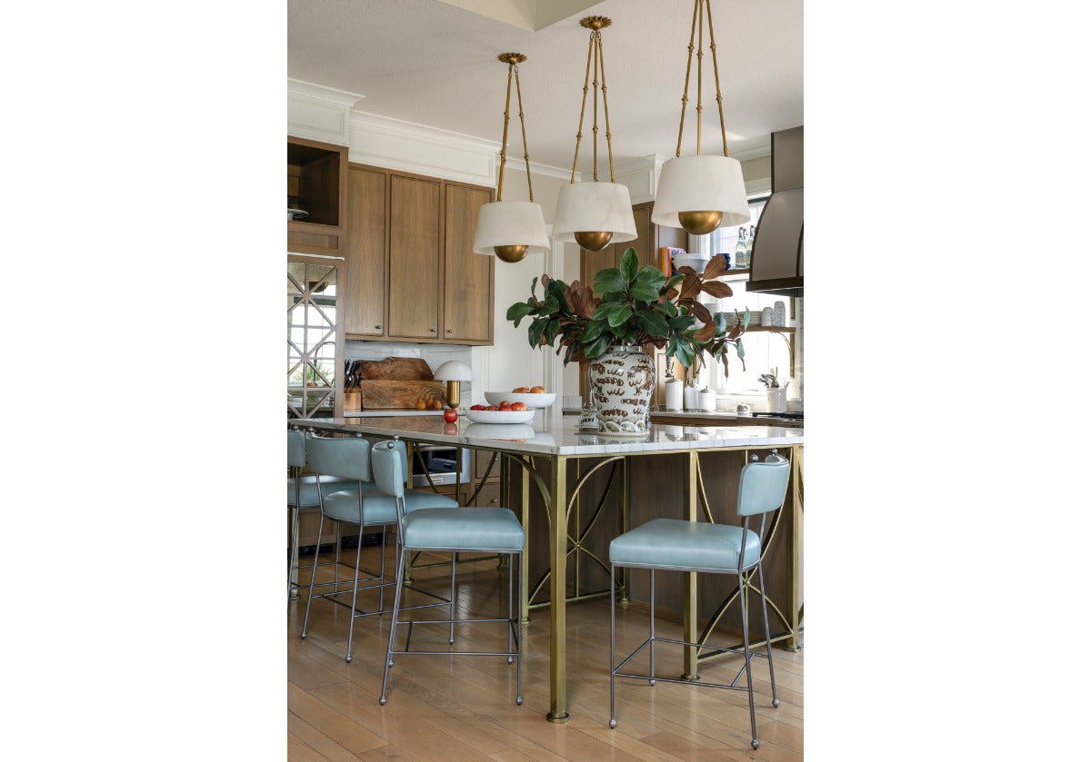 YVETTE COUNTER STOOL | Ocean Leather