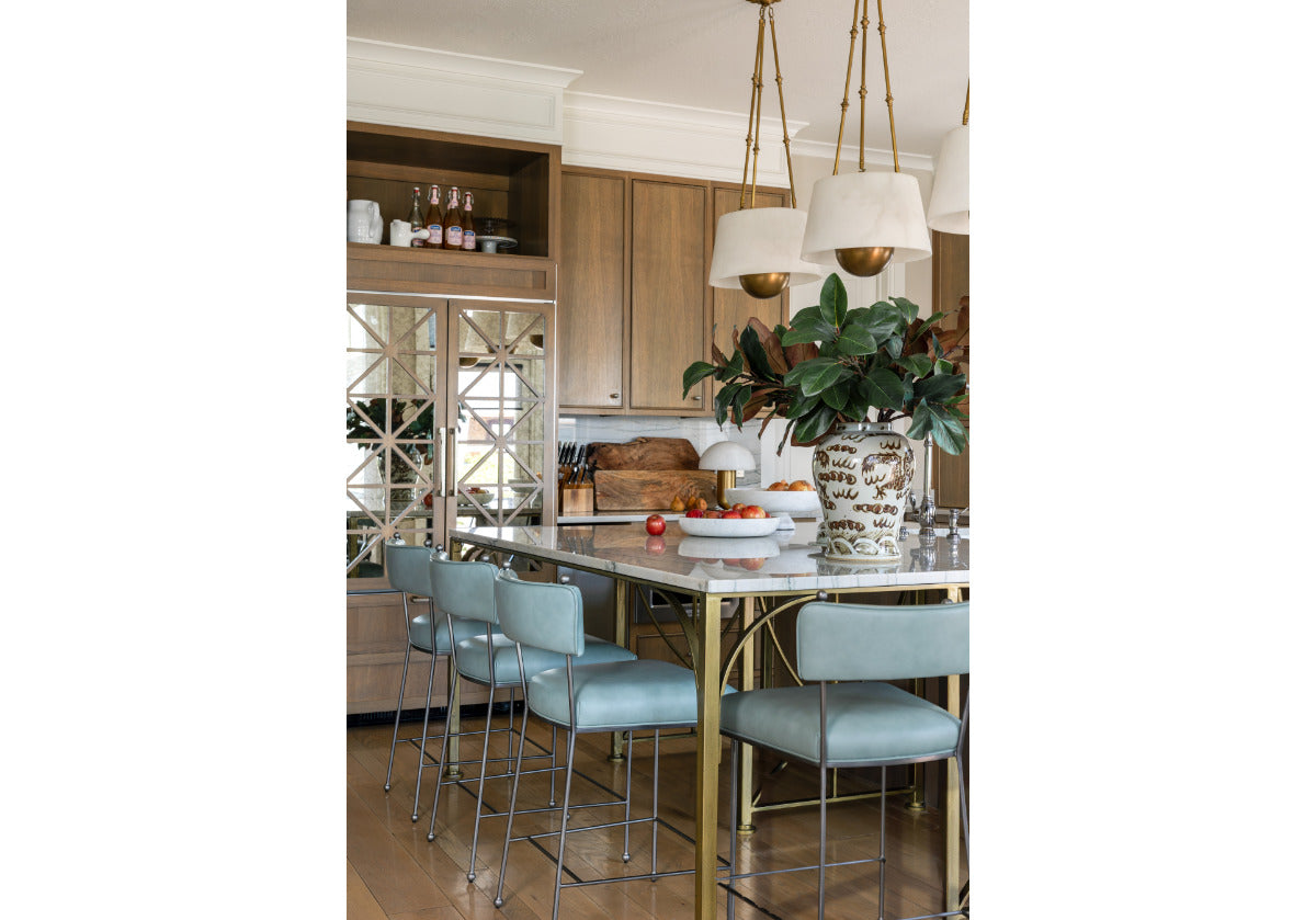 YVETTE COUNTER STOOL | Ocean Leather