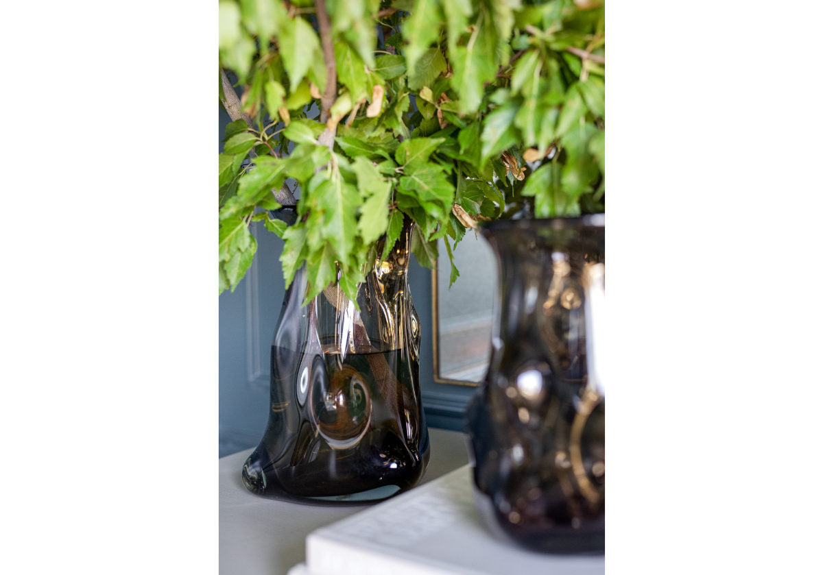 DROPLET GLASS VASE | COLA