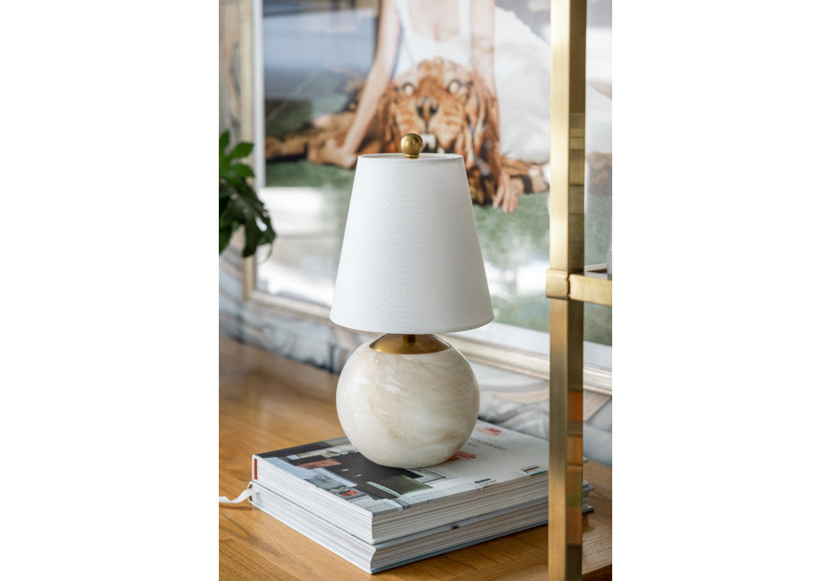 PENNY LAMP | Alabaster