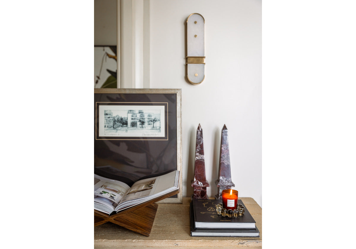 MARBLE OBELISK | Rosso Levanto