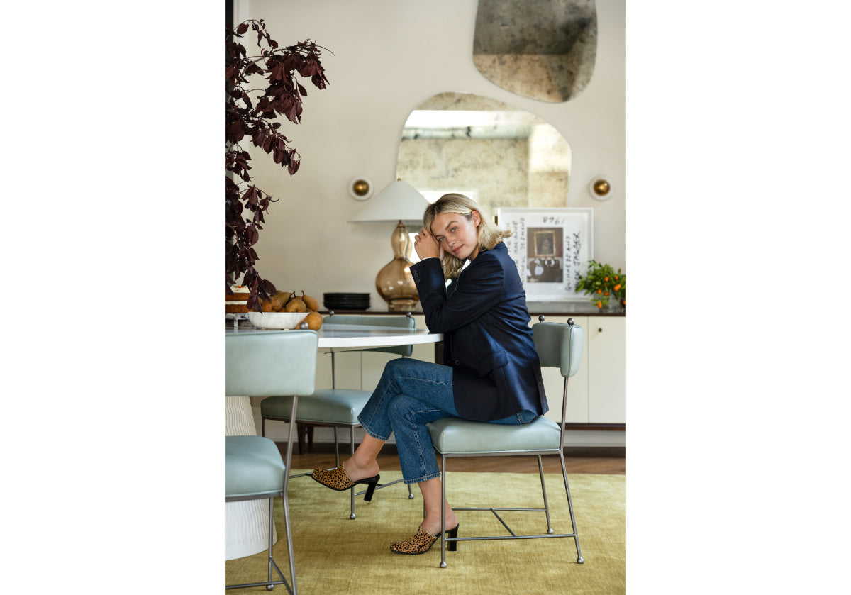 YVETTE DINING CHAIR | Ocean Leather
