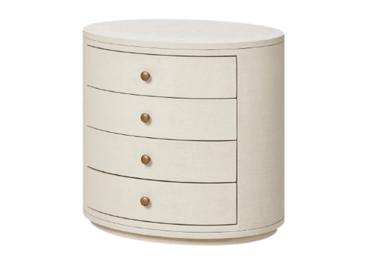 AMELIA OVAL NIGHTSTAND