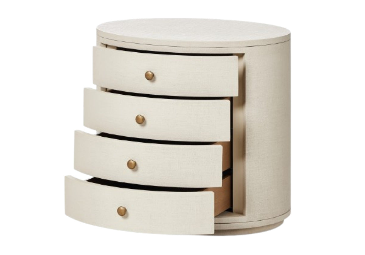 AMELIA OVAL NIGHTSTAND