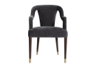 BOBBIE CHAIR | Contessa Charcoal