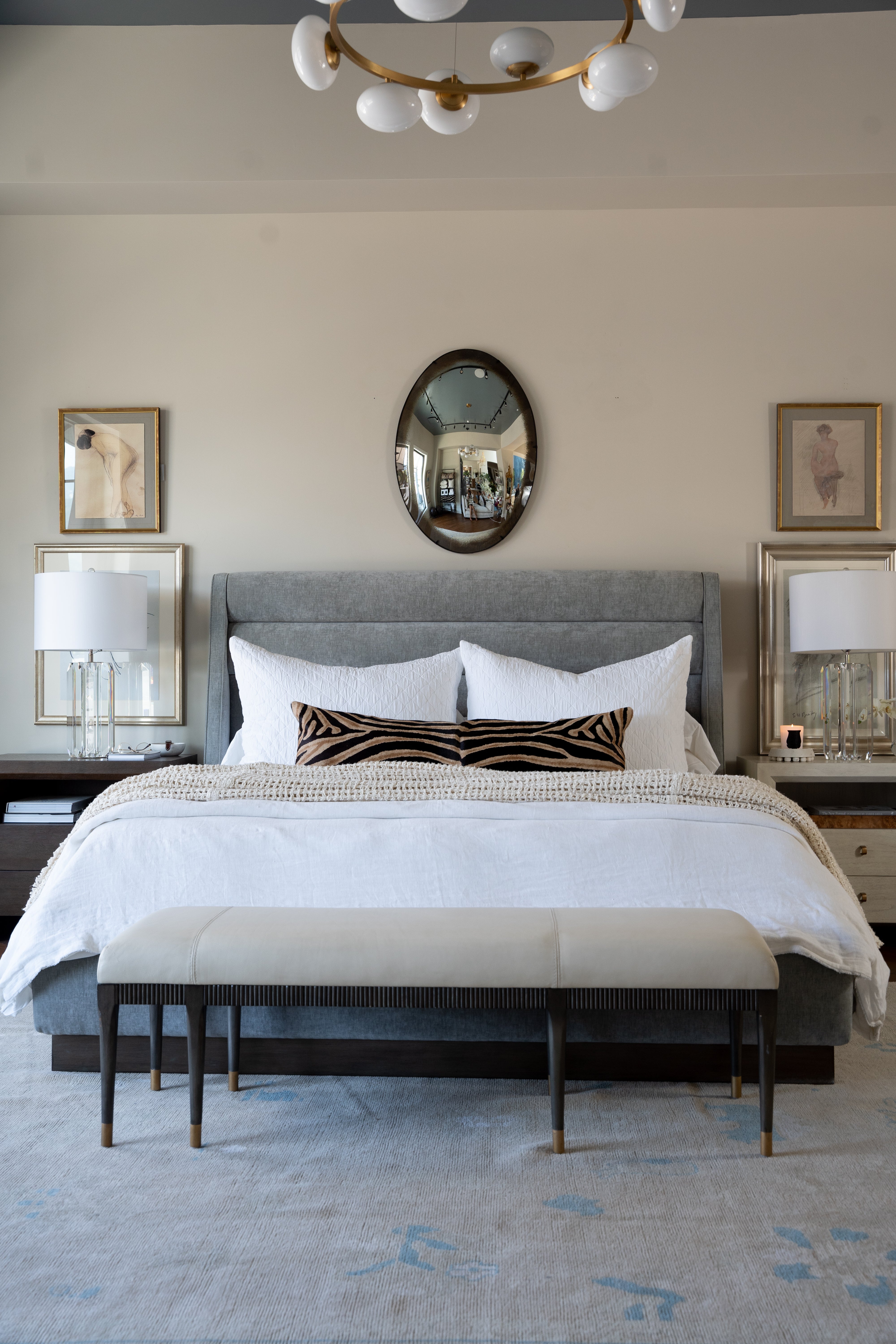 FRANKIE BED | King | Contessa Dove