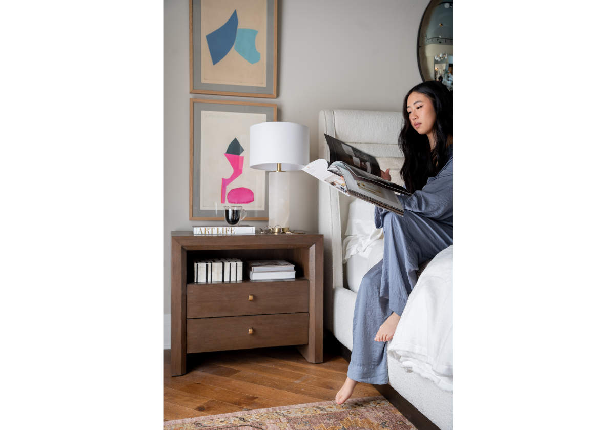 MILLIE NIGHTSTAND | Hazelnut