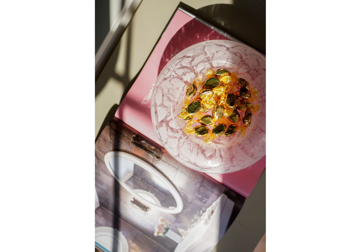 ITALIAN BLOWN GLASS DISH