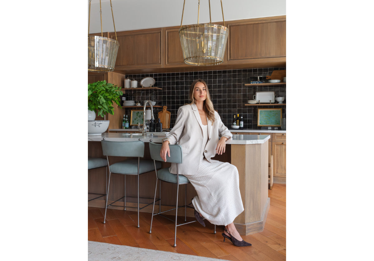YVETTE COUNTER STOOL | Ocean Leather