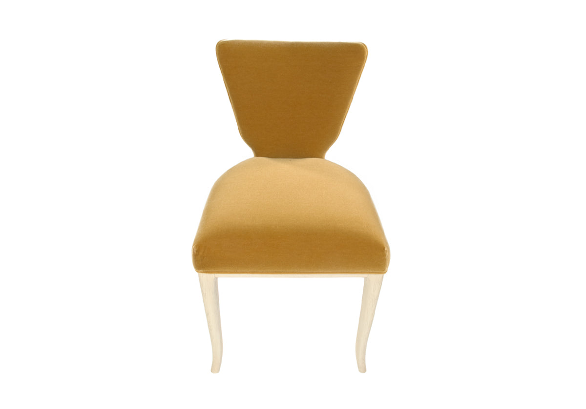 KELLY DINING CHAIR | Butterscotch Mohair