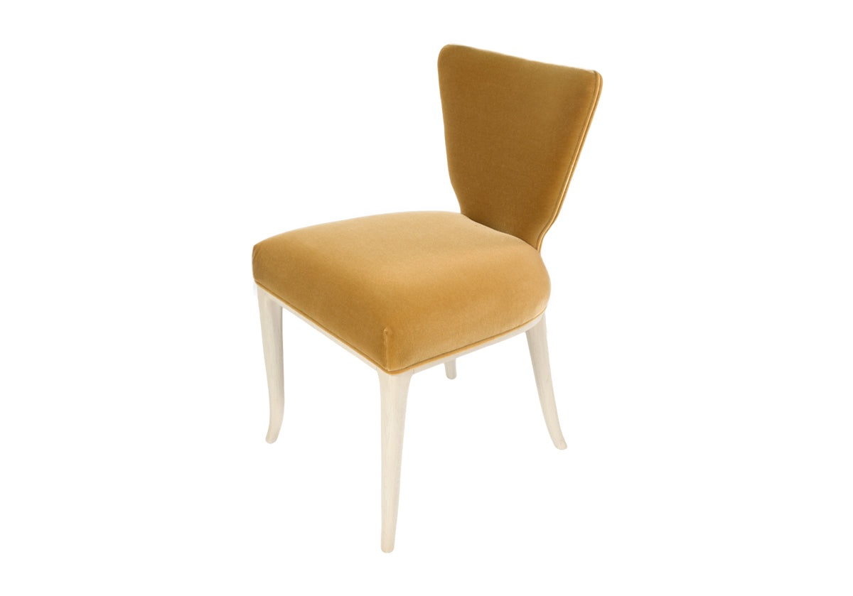 KELLY DINING CHAIR | Butterscotch Mohair