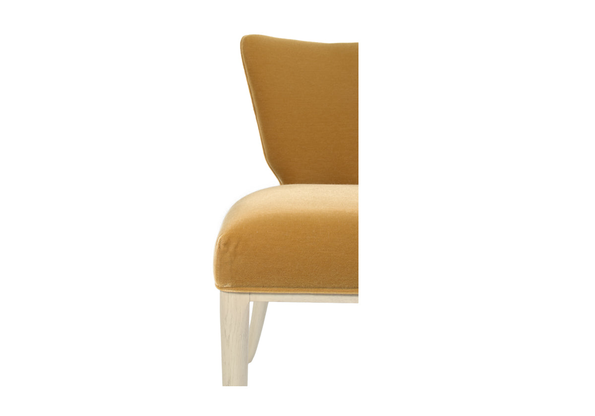 KELLY DINING CHAIR | Butterscotch Mohair