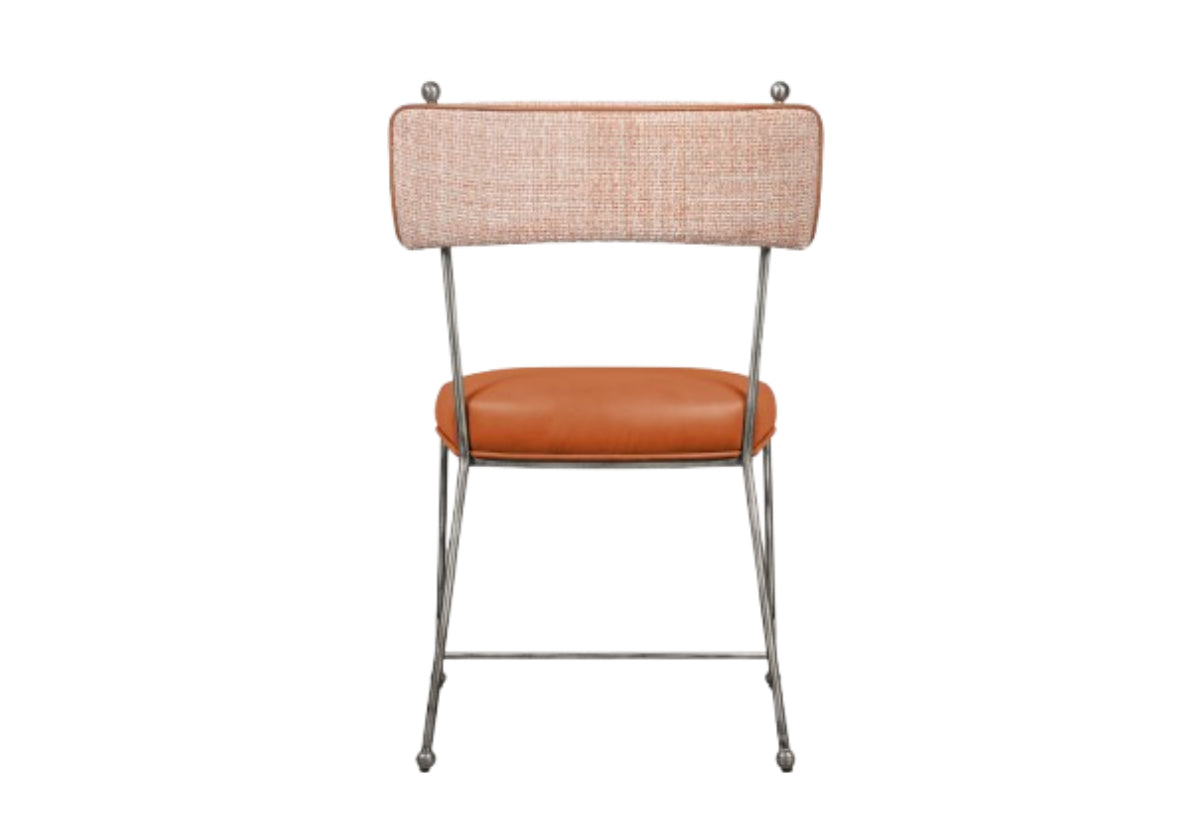 YVETTE CHAIR | Terra Leather & Tweed