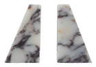 MARBLE BOOKENDS | Calacatta Viola