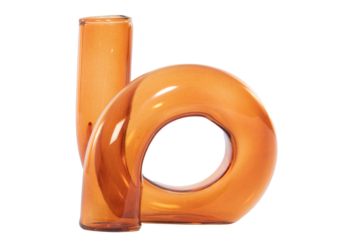 SAFFRON CANDLE HOLDER | Swirl