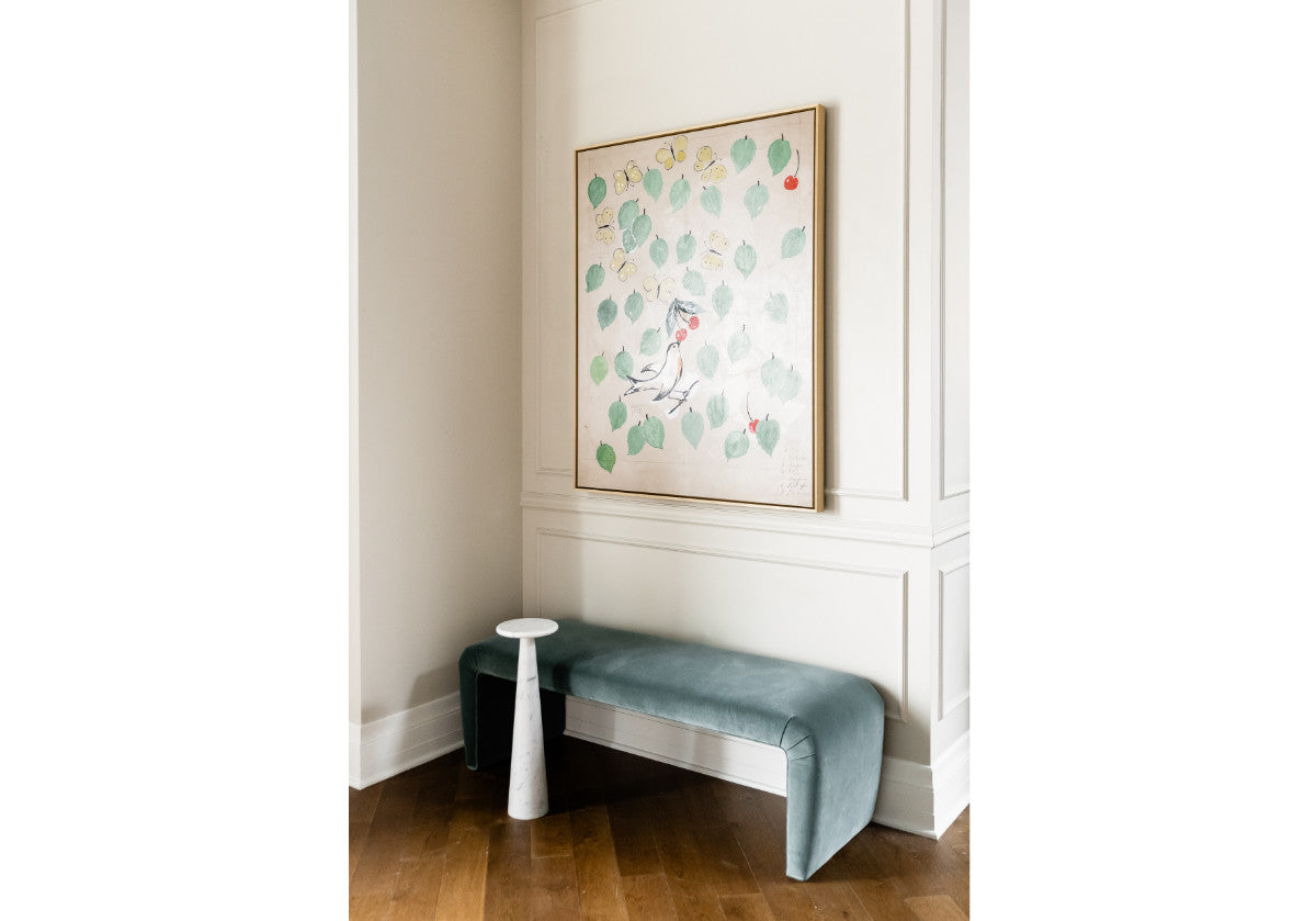 DOROTHY SPOT TABLE | Carrara White