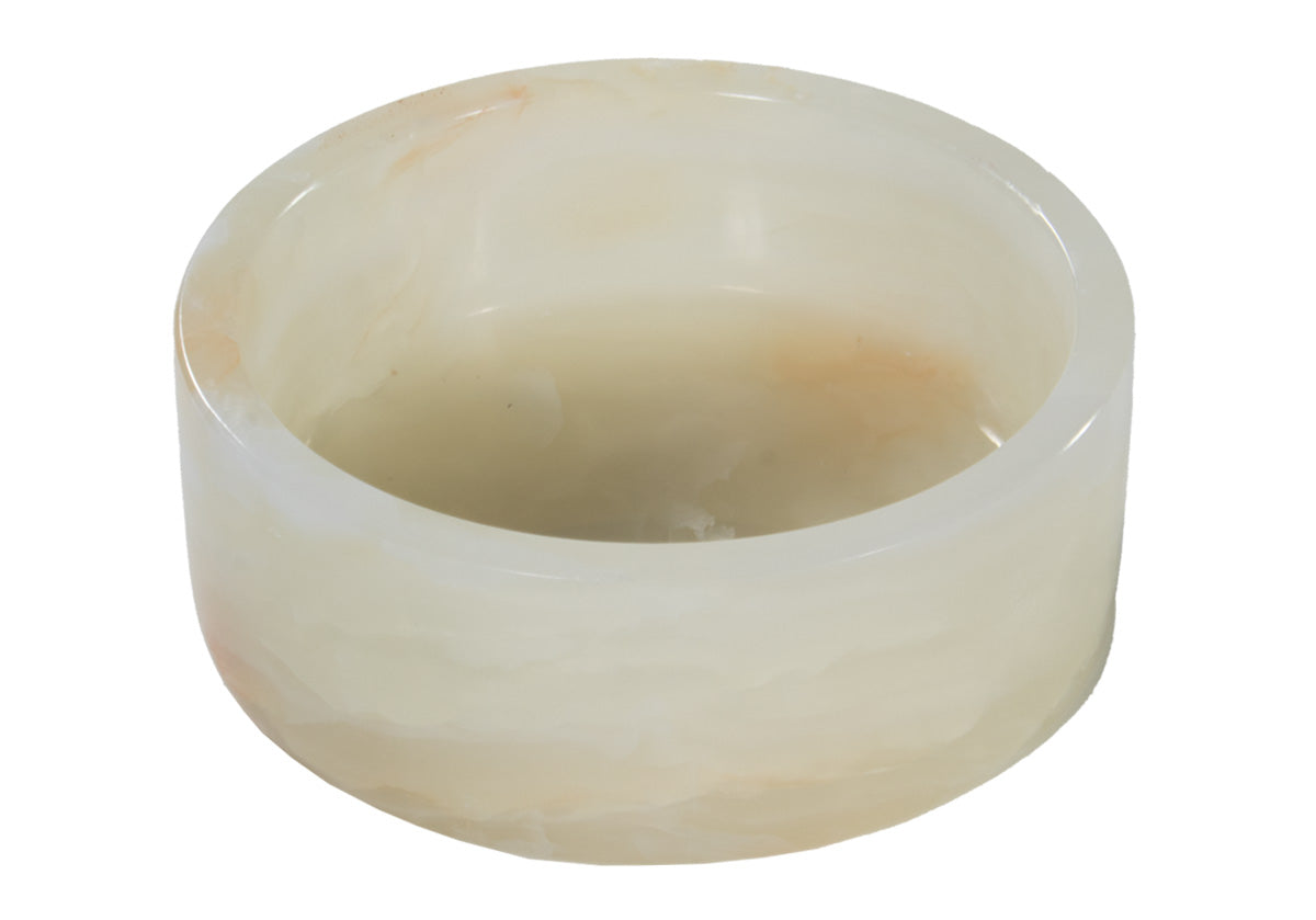 Alice Lane's white onyx bowl