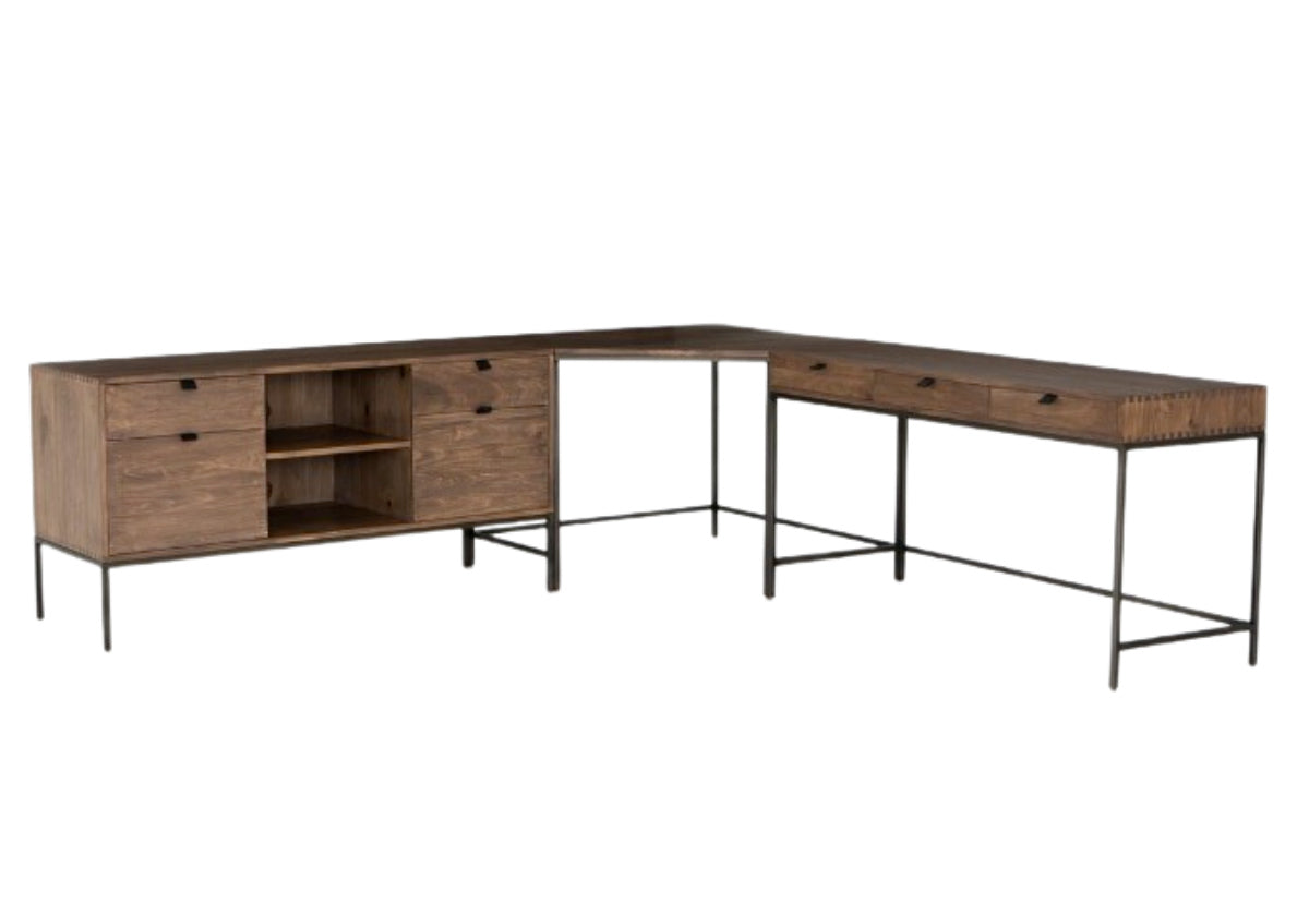 TREY DESK SYSTEM | FILING CREDENZA