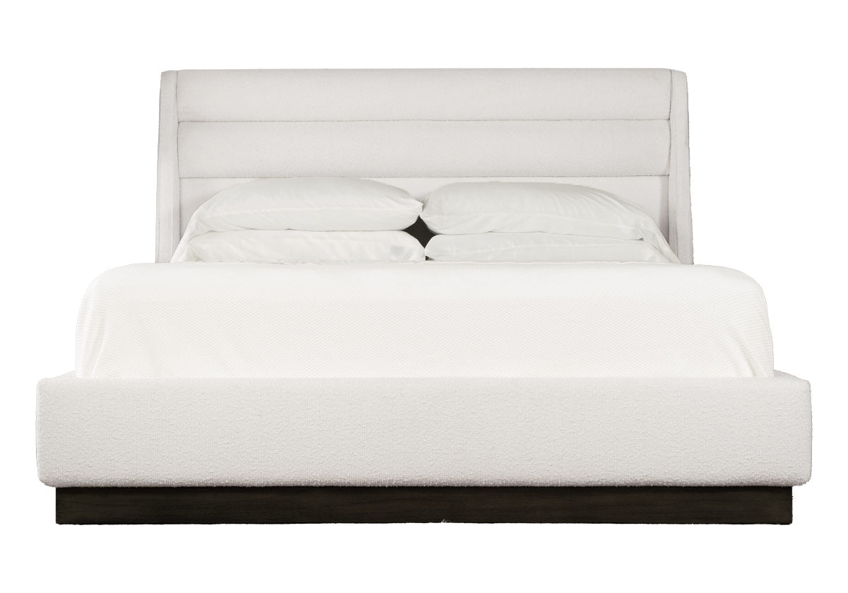 FRANKIE BED | Queen | Oatmeal Boucle