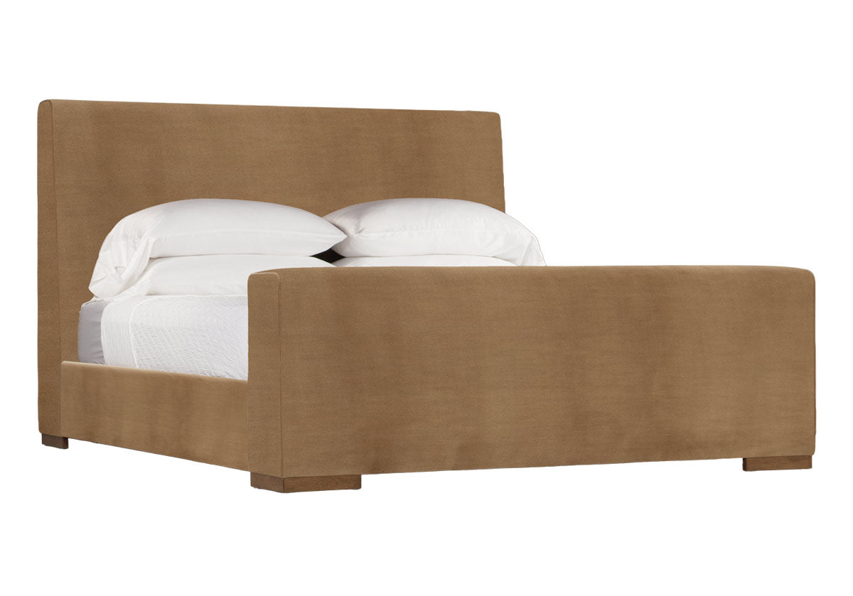 MONROE KING BED | Latte Velvet