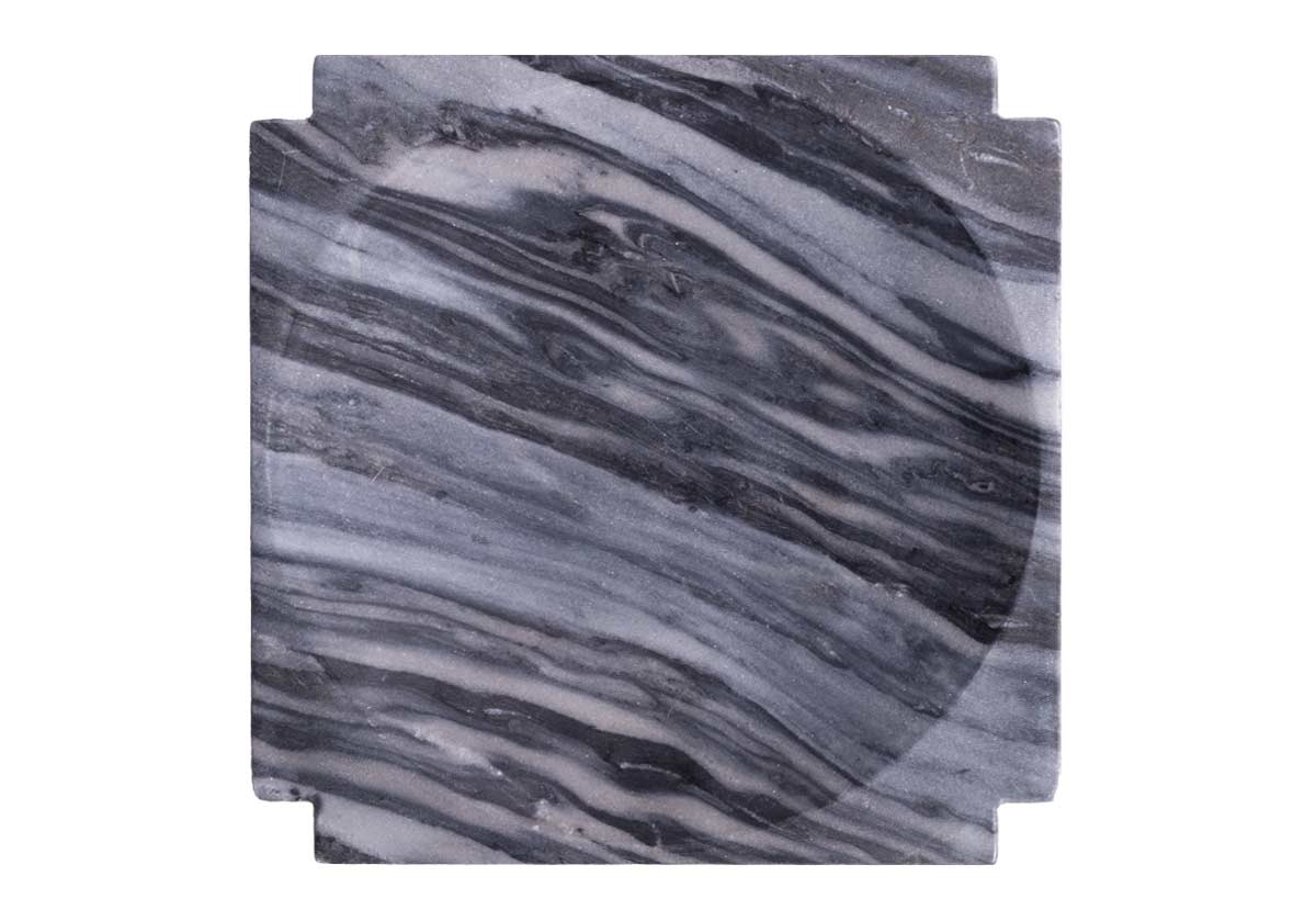 BRONZED RIBBON ON MARBLE  Alice Lane Home Collection