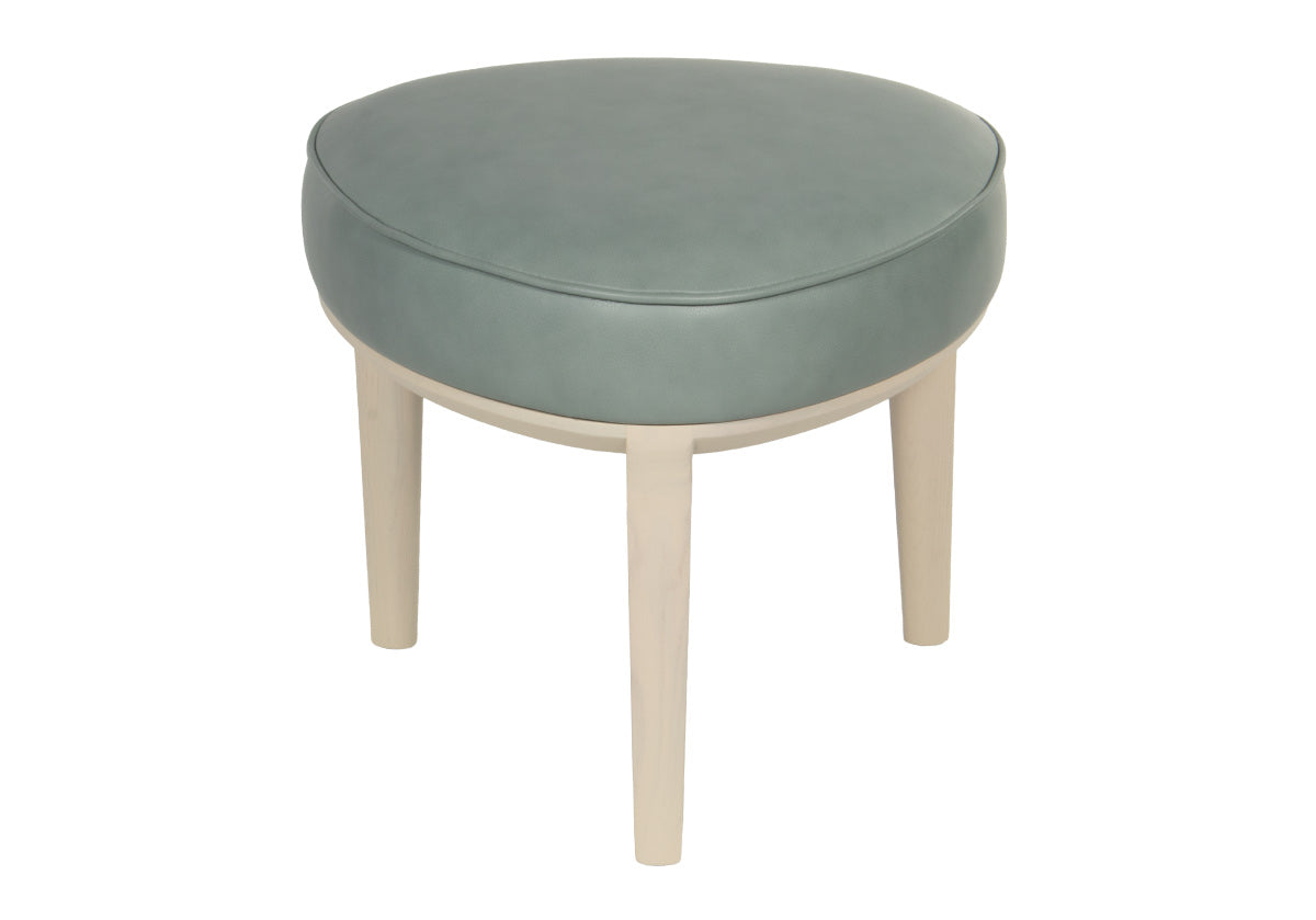 STEVIE OTTOMAN | Ocean Leather