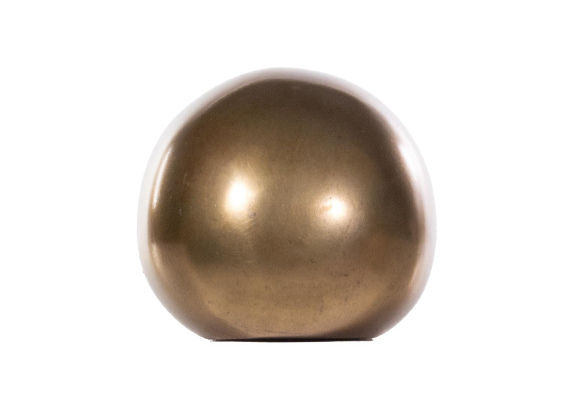 An eternal symbol of purity, hope, fertility, and the rare gift of luck and wealth, this solid brass egg is a beautiful addition. Give as a thoughtful gift or display on built-ins, coffee tables, or consoles for an interesting addition.